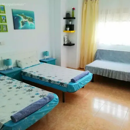5 Minutes Close By Playa Del Ingles-1&2br Aptm With View & Private Terrace For 2 Persons *