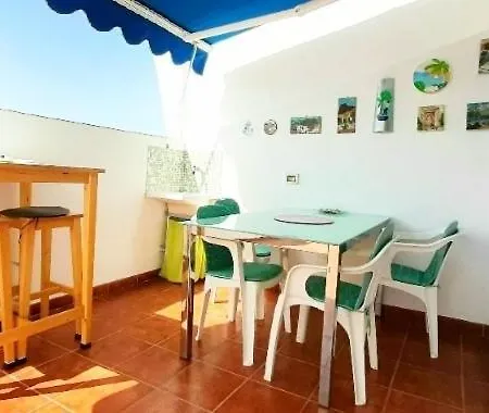5 Minutes Close By Playa Del Ingles-1&2br Aptm With View & Private Terrace For 2 Persons