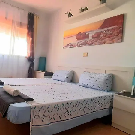 Lägenhet 5 Minutes Close By Playa Del Ingles-1&2br Aptm With View & Private Terrace For 2 Persons
