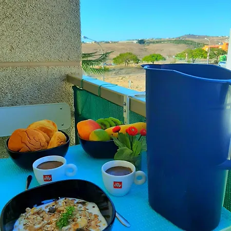 Lägenhet 5 Minutes Close By Playa Del Ingles-1&2br Aptm With View & Private Terrace For 2 Persons El Tablero (Las Palmas)