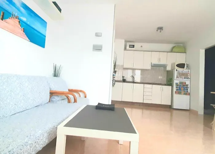 5 Minutes Close By Playa Del Ingles-1&2br Aptm With View & Private Terrace For 2 Persons شقة El Tablero (Las Palmas)