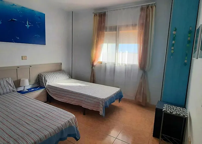 5 Minutes Close By Playa Del Ingles-1&2br Aptm With View & Private Terrace For 2 Persons شقة El Tablero (Las Palmas)